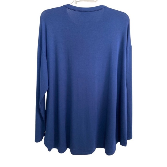 J.Jill Wearever Collection Deep Sea Button Down Long Sleeve Shirt Size XL Petite - Picture 4 of 6